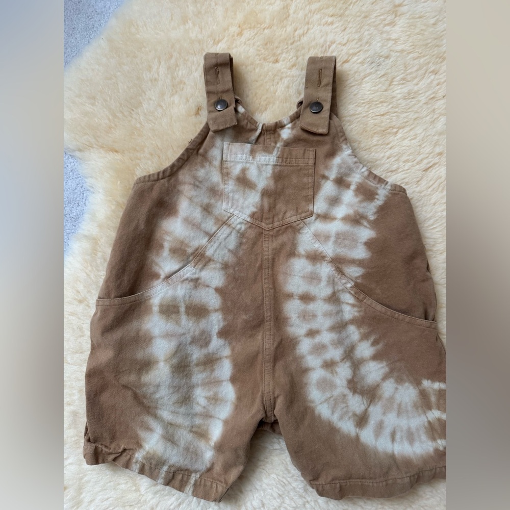 The Simple Folk Tye-Dye Short Dungaree